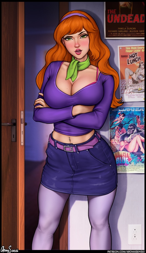 Daphne Blake from Scooby-Doo fan art by Aroma Sensei