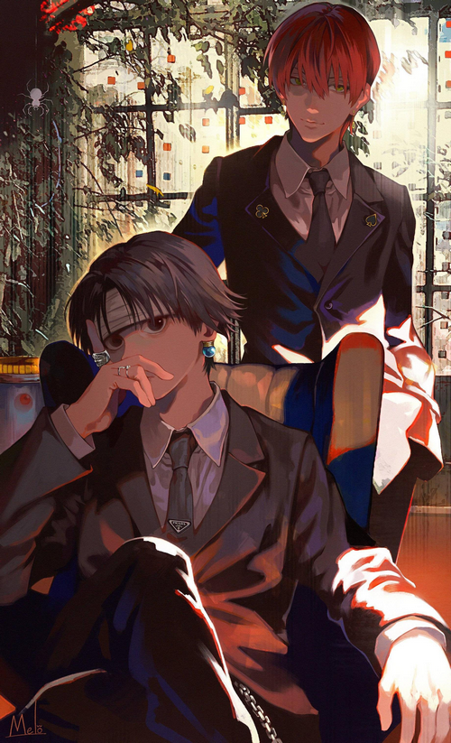 Chrollo and Feitan from Hunter x Hunter