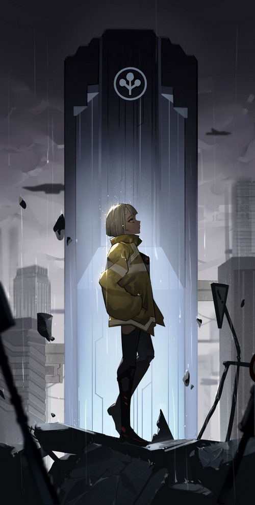 Lucyna Kushinada in Cyberpunk: Edgerunners