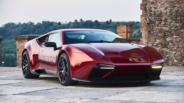 Ares Design Panther ProgettoUno sports car in red