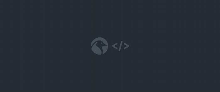 Linux logo with code symbol