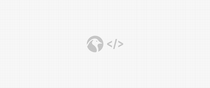 Goose logo with code symbol