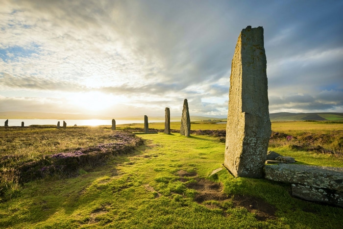 Standing Stones of Stenness, Orkney Islands, Scotland