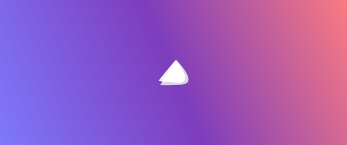 EndeavourOS logo on a purple and pink gradient