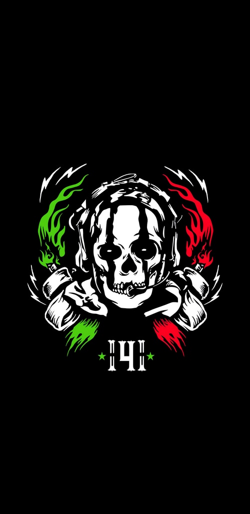 Call of Duty Task Force 141 Skull Logo