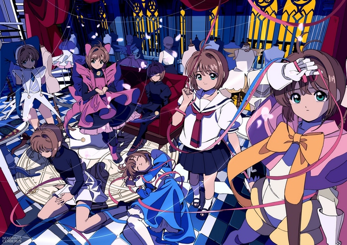 Cardcaptor Sakura characters in various outfits