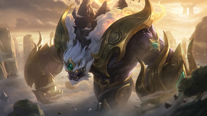 Lunar Guardian Malphite in League of Legends