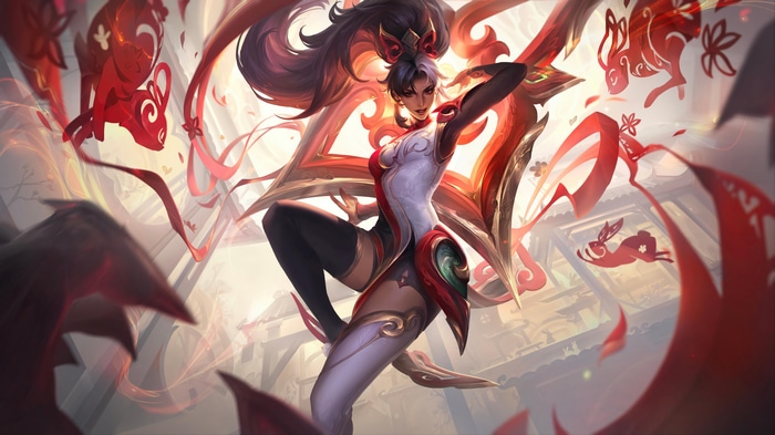 4K League of Legends Lunar New Year Art