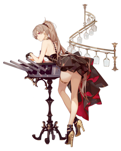 Azur Lane Jean Bart with Rigging and Turrets