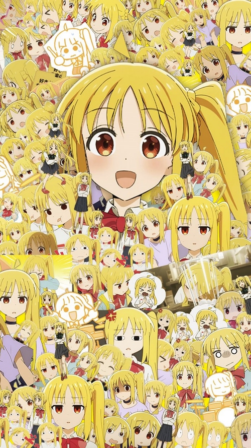 Nijika Ijichi and Bocchi the Rock! characters collage