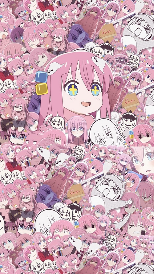 Bocchi the Rock! Anime Collage