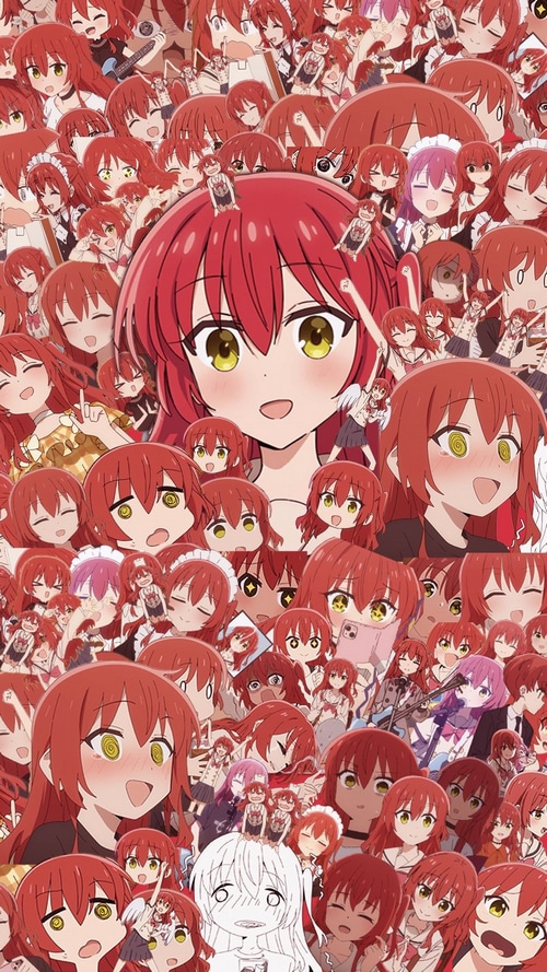 Bocchi the Rock! Kita Ikuyo Collage