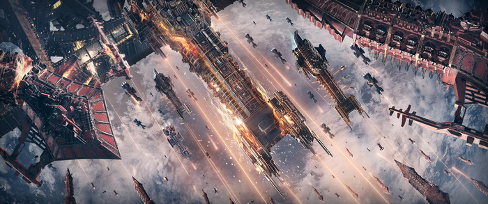 Warhammer 40,000 Spaceship Battle