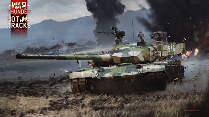 War Thunder ZTZ-99 Tank