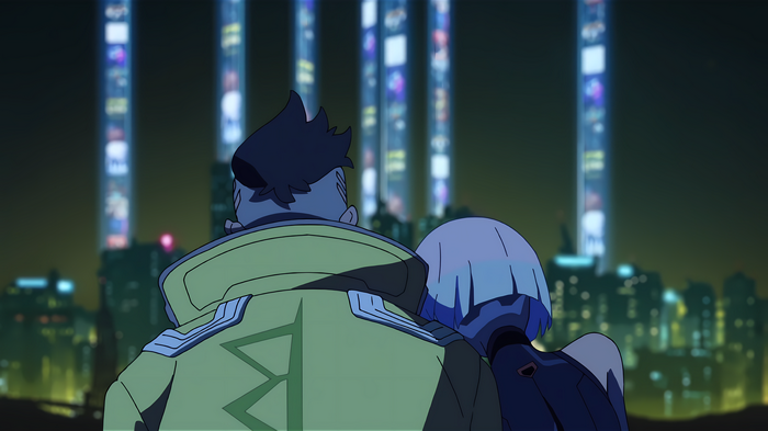 4K Cyberpunk: Edgerunners Anime Screenshot