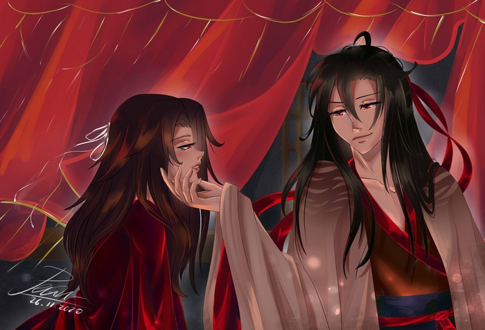 Wei Wuxian and Lan Wangji from Mo Dao Zu Shi