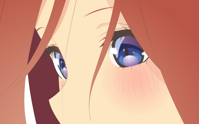 Nakano Miku's Eyes from 5-toubun no Hanayome