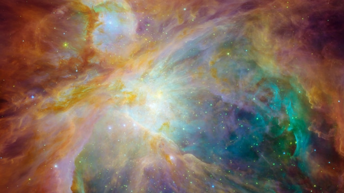 4K Great Orion Nebula in Space