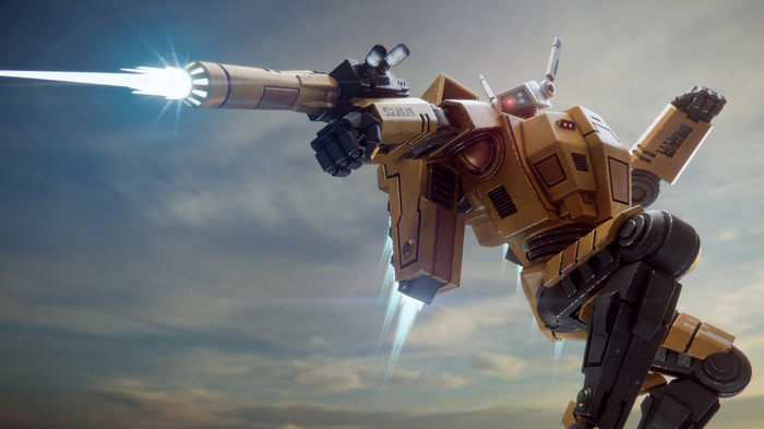 Warhammer 40,000 Tau Empire Battlesuit Firing Weapon