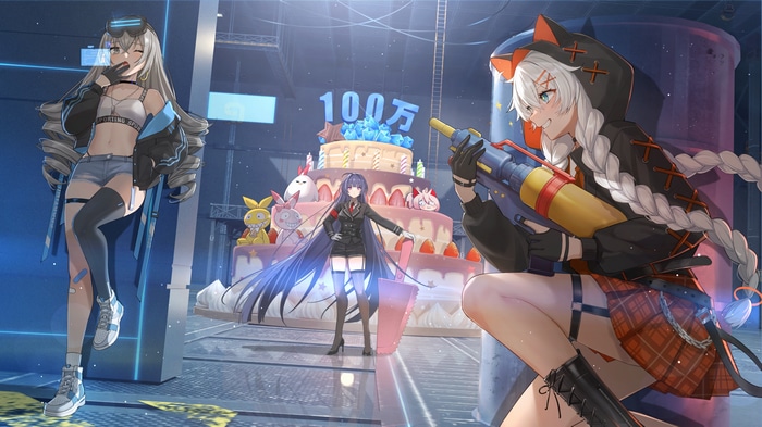 Honkai Impact 3rd: Raiden Mei, Kiana Kaslana, Bronya Zaychik