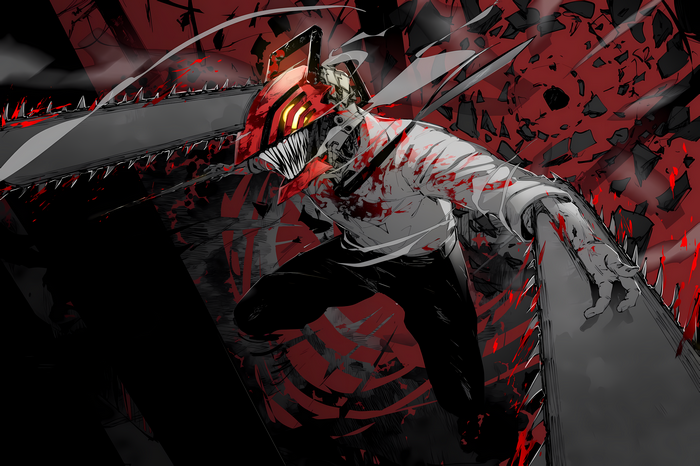 Chainsaw Man Denji with Chainsaw