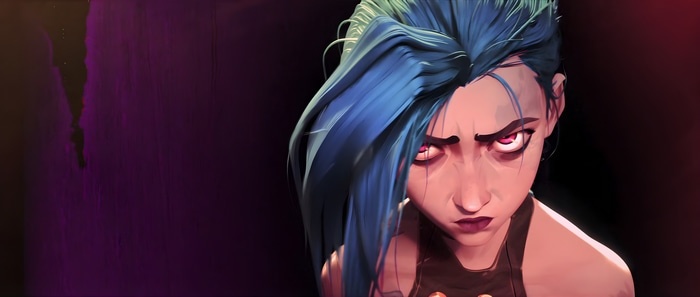 4K Jinx from Arcane TV Series