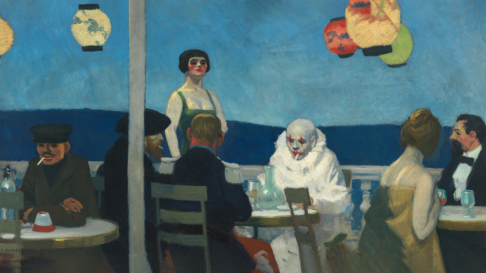 Soir Bleu by Edward Hopper