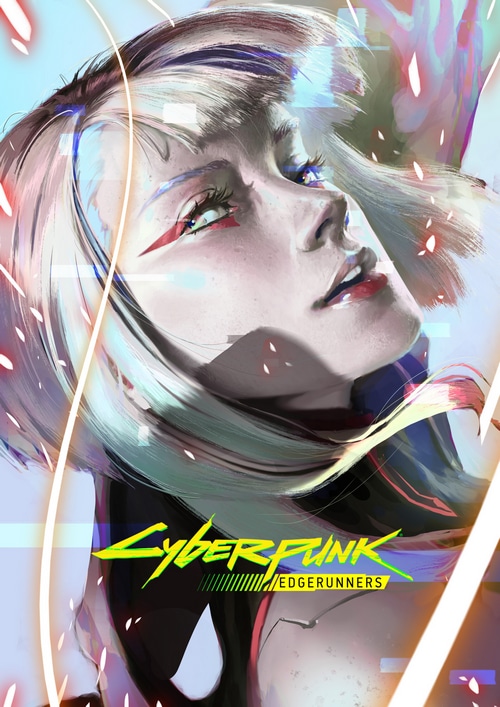 Portrait of Lucy from Cyberpunk: Edgerunners