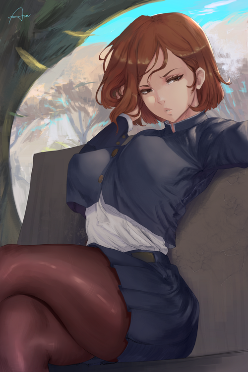 Kugisaki Nobara from Jujutsu Kaisen fan art