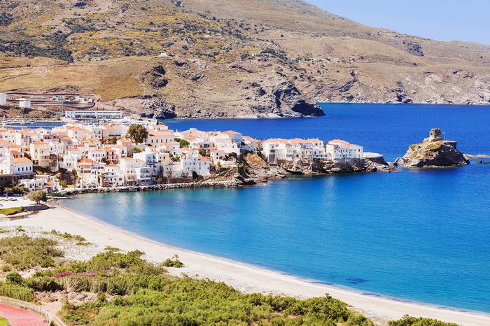 Chora, Andros Island, Greece