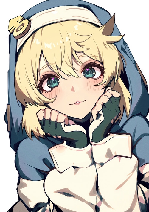 Bridget from Guilty Gear with Heart Eyes