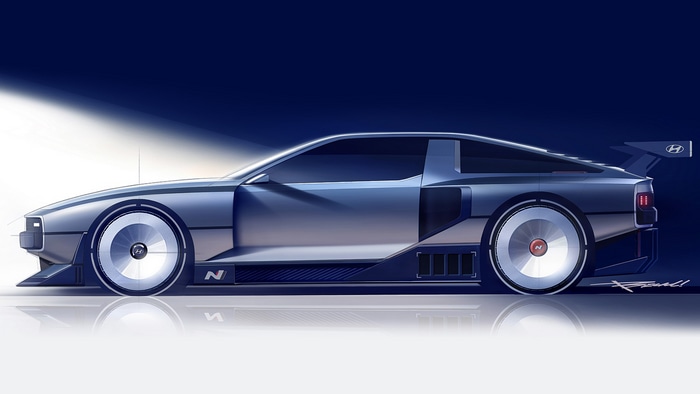 Hyundai N Vision 74 Concept Car