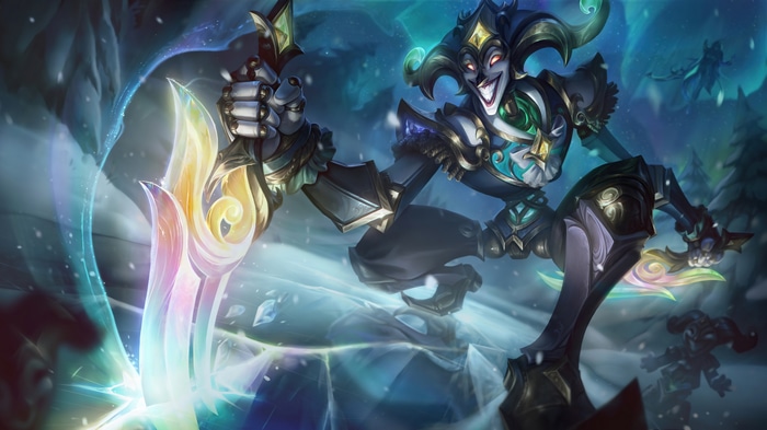 4K League of Legends Winterblessed Shaco