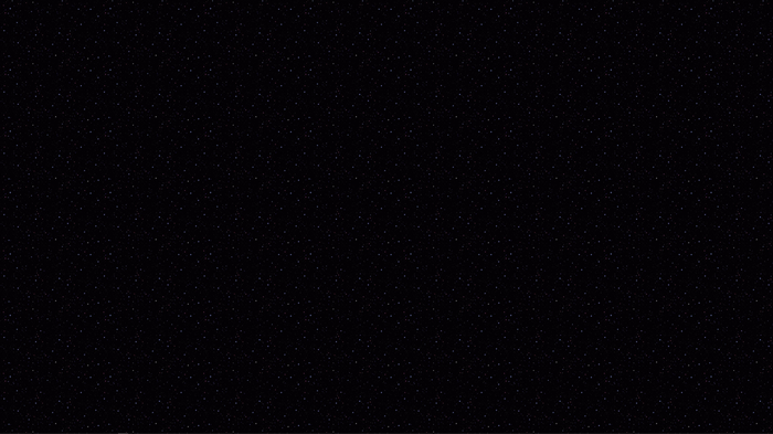 4K Galaxy with Stars on Black Background