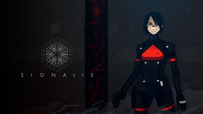 Signalis pixel art game