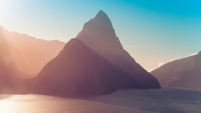 4K New Zealand Landscape Mountains