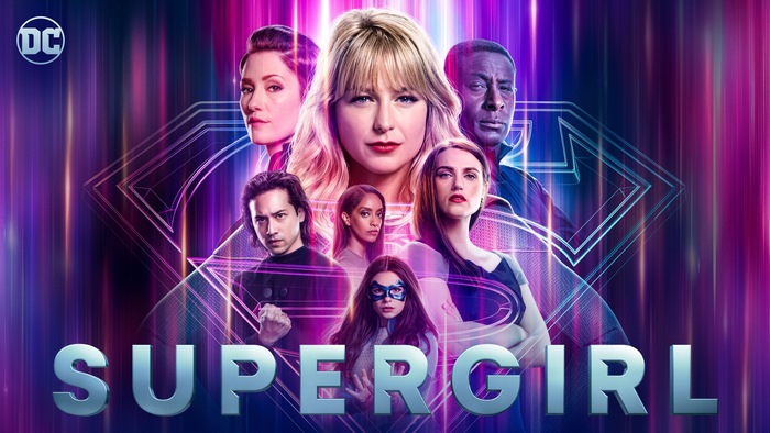 Supergirl TV Show Poster with Cast