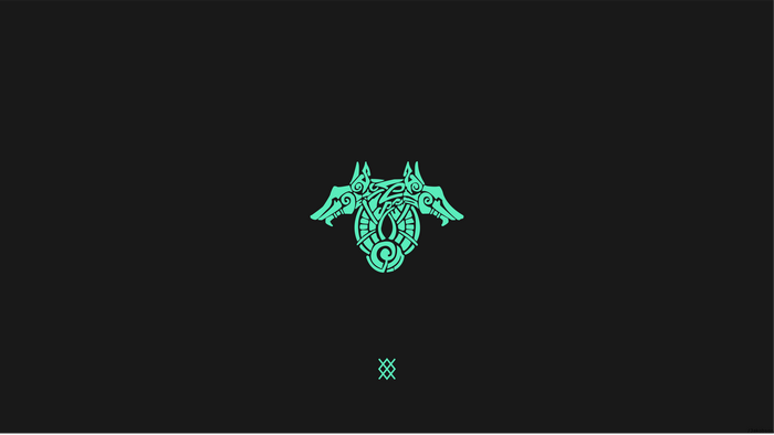 Norse Wolf Symbol