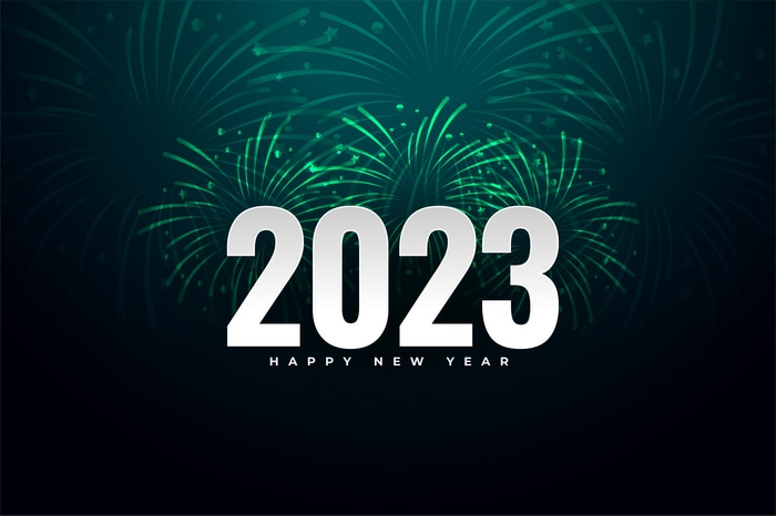 Happy New Year 2023 Fireworks