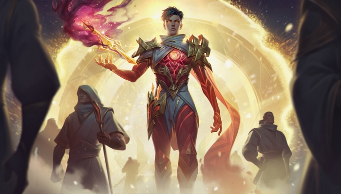 Hao Cheng with magic and armor in Mobile Legends