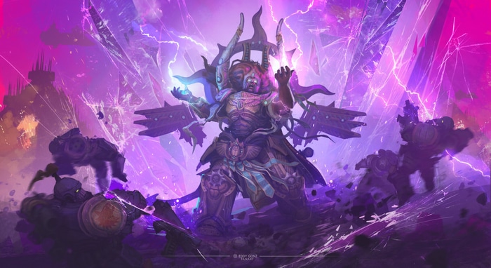 Magnus the Red in Warhammer 40,000 Battle