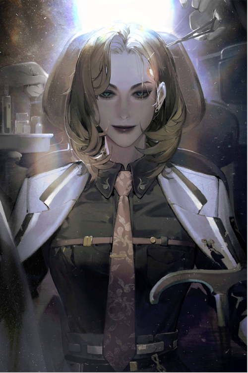 Path to Nowhere character with medical equipment
