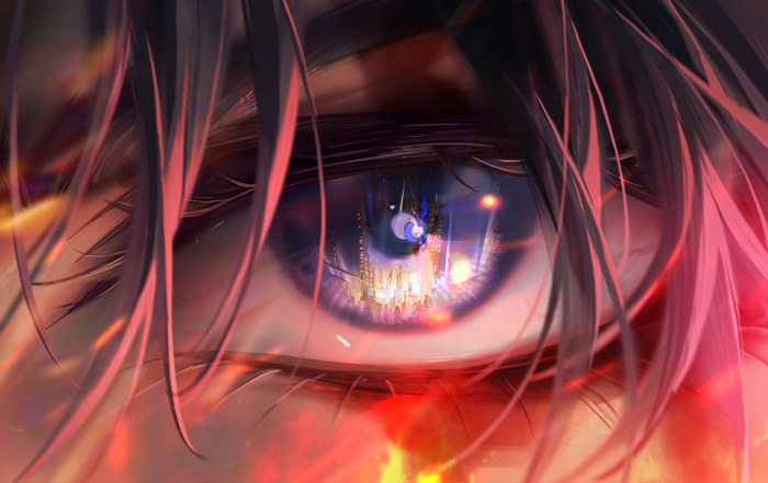 Path to Nowhere MBCC anime eye reflection