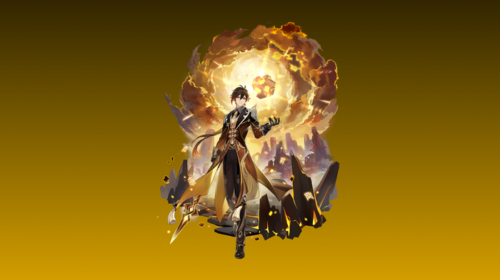 4K Genshin Impact Zhongli