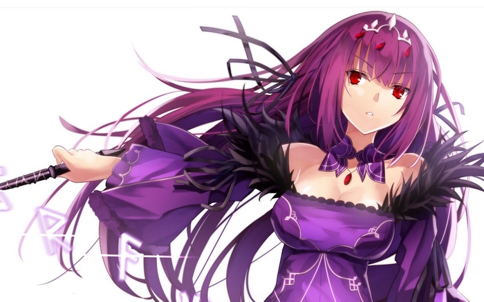 Scathach Skadi from Fate/Grand Order fan art