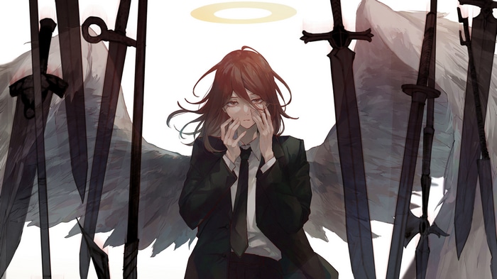 Angel Devil with Swords and Wings from Chainsaw Man