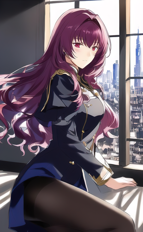Scathach from Fate/Grand Order fan art
