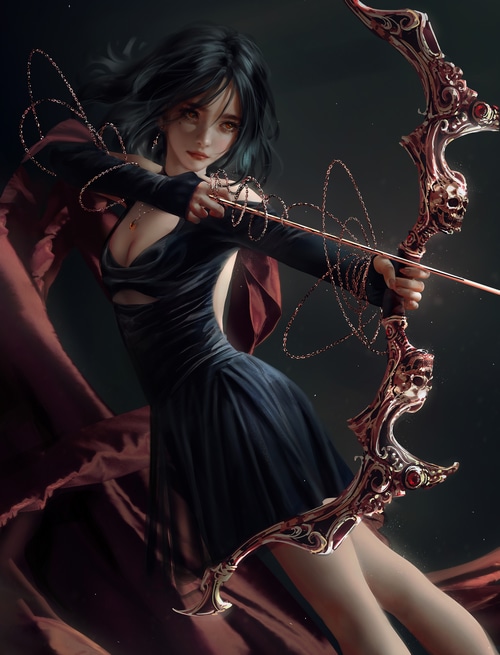 4K Nixeu with bow and arrow