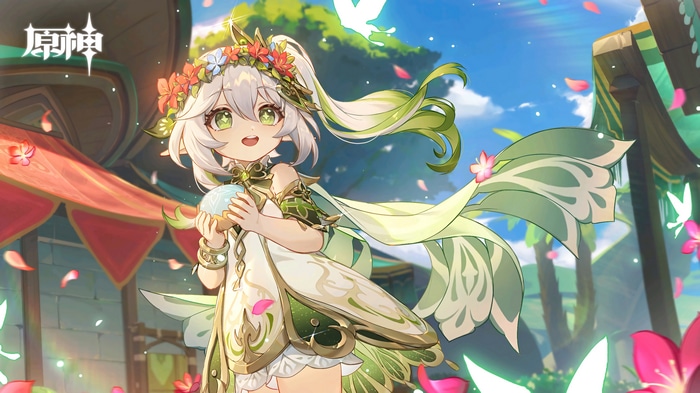 Genshin Impact: Nahida with Flower Crown