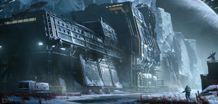 4K Science Fiction Facility on an Ice Planet